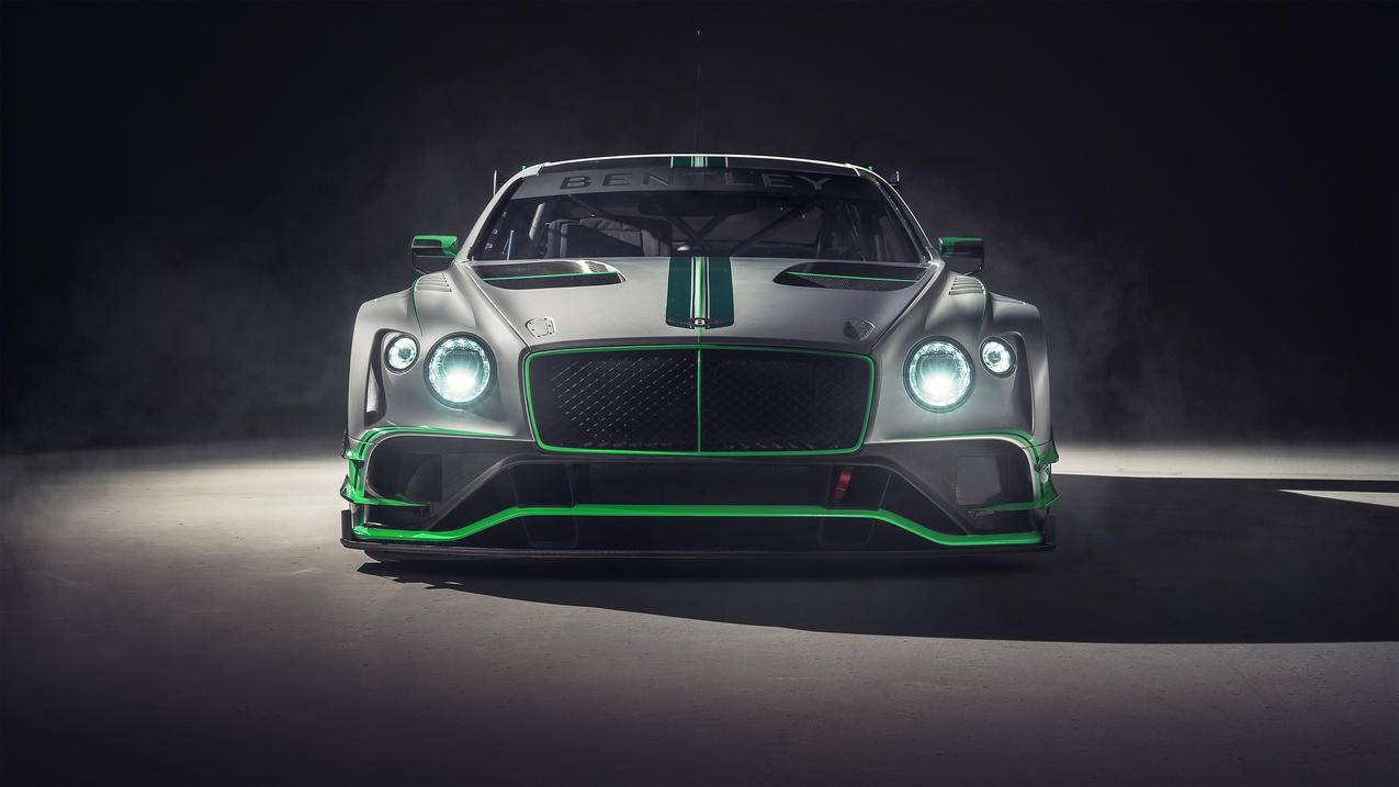 宾利欧陆,GT3,4K跑车高清壁纸