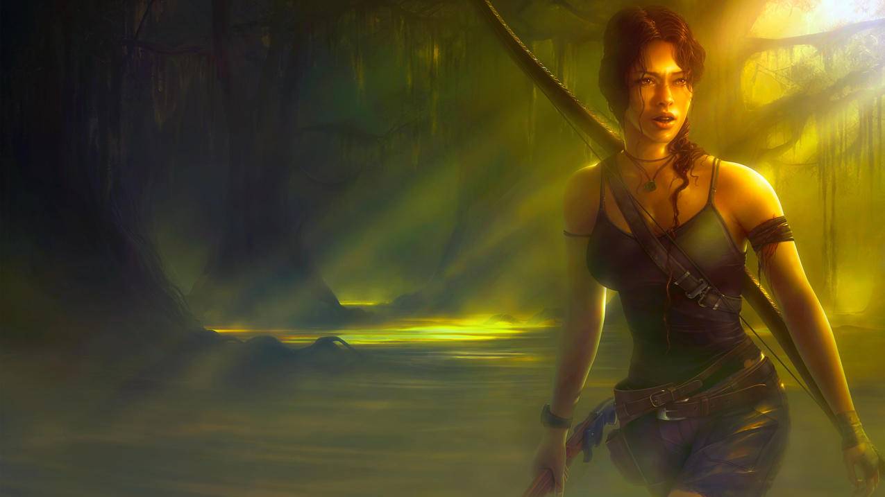 《古墓丽影系列/Tomb,Raider》,4K游戏高清壁纸