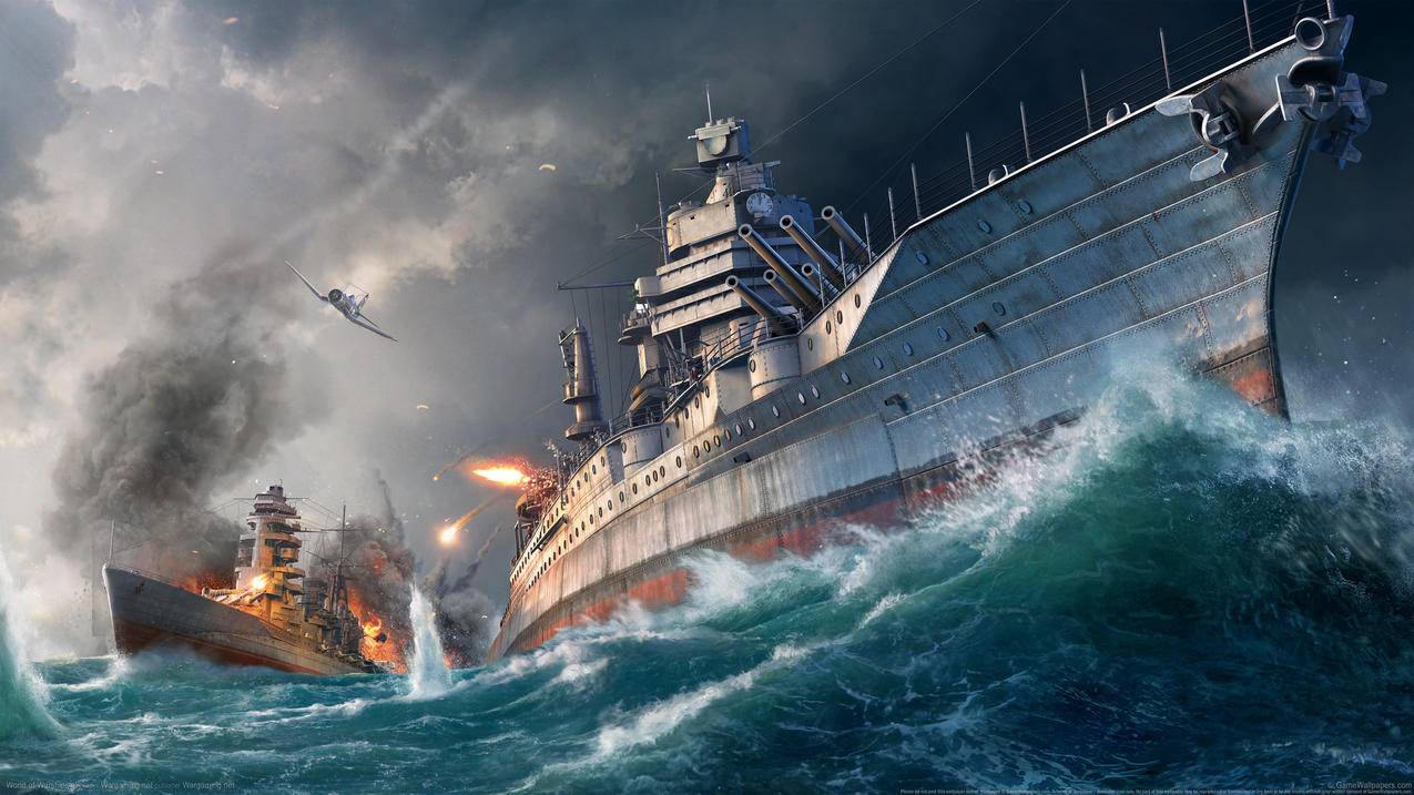 《战舰世界/World,of,Warships》,4K游戏高清壁纸