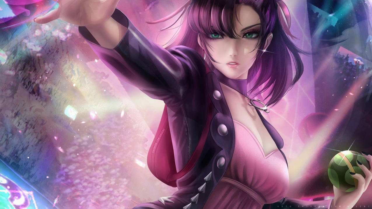 《宝可梦剑盾》玛俐Marnie,4K动漫壁纸