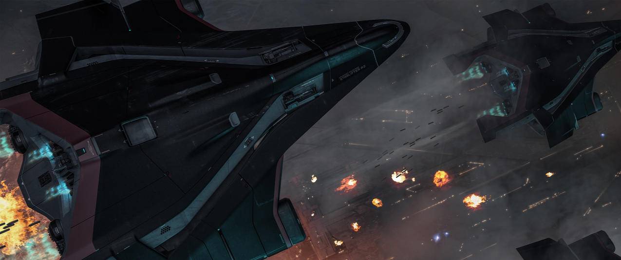 星际公民Star,Citizen,飞船,战机,3440x1440壁纸