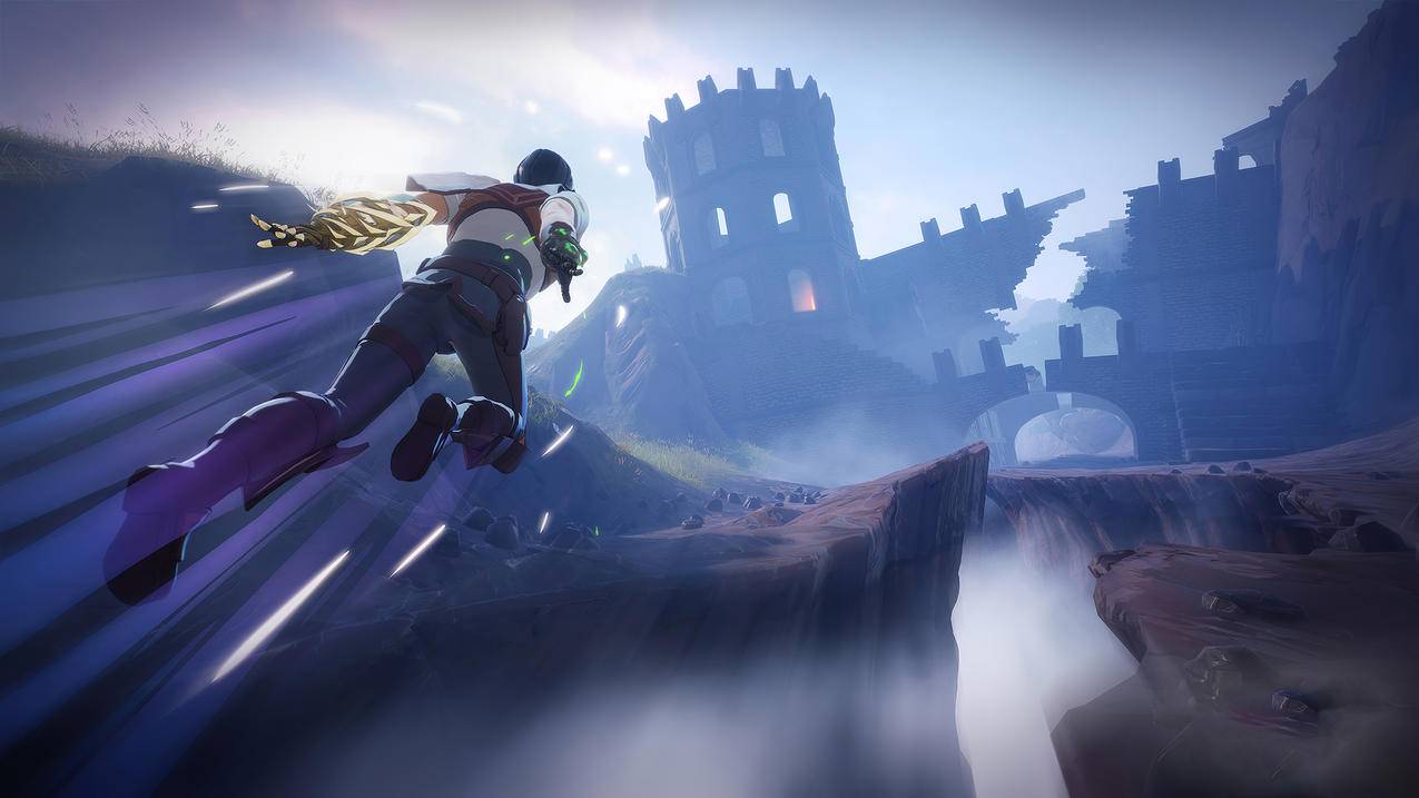《咒语破碎SpellBreak》城堡,断崖,4K高清壁纸