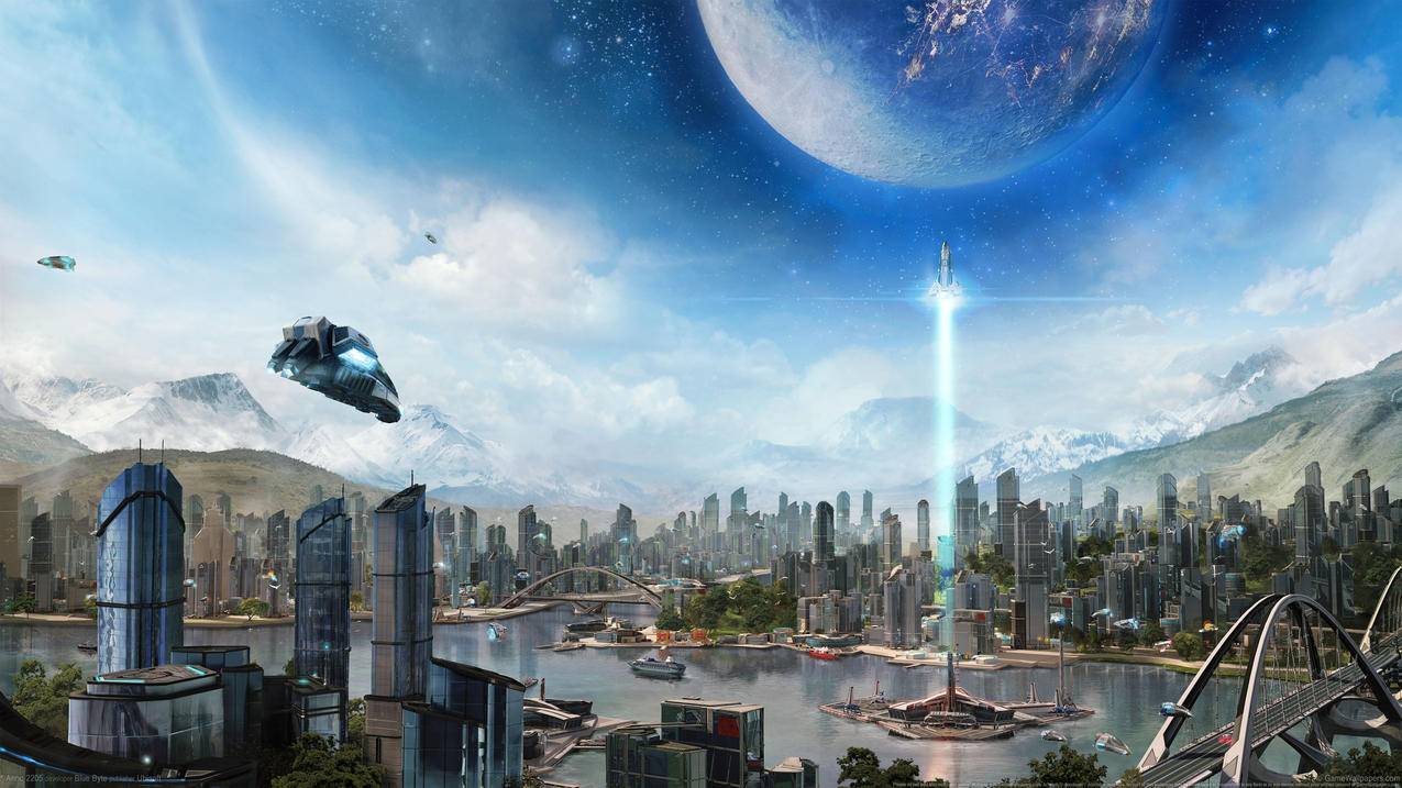 《纪元2205/Anno,2205》,4K游戏高清壁纸