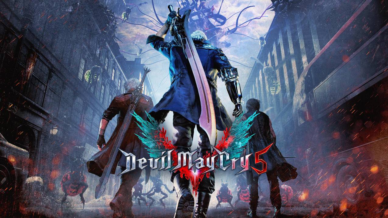 Dante,Nero,V,鬼泣5,4k高清壁纸