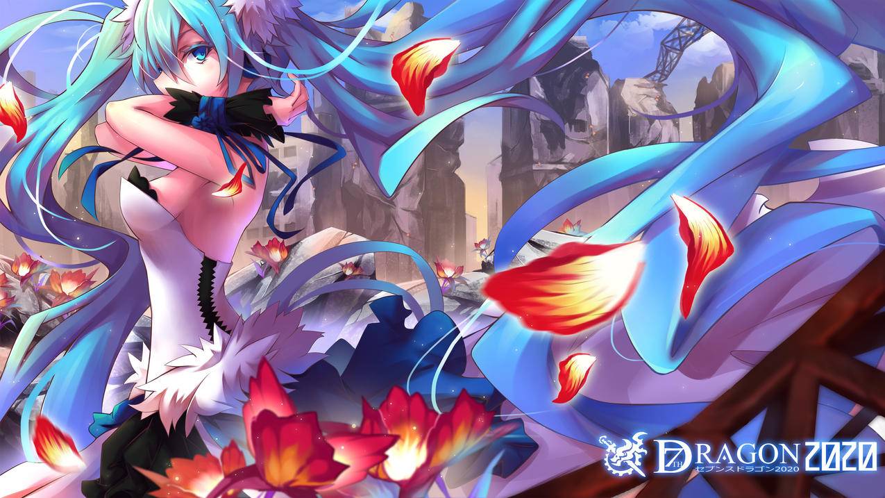 初音未来,精美,4k动漫高清壁纸