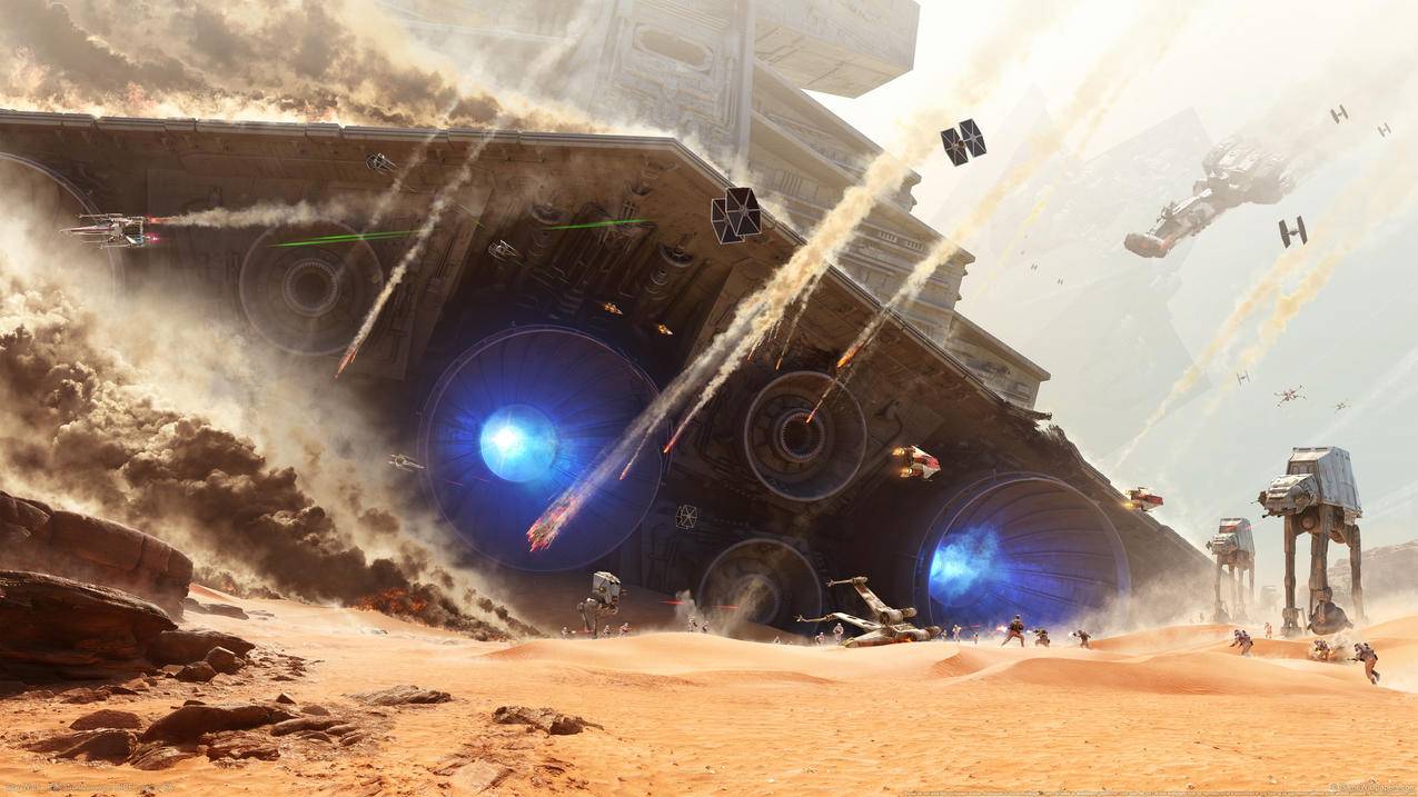 《星球大战-前线/Star,Wars,-,Battlefront》,4K游戏高清壁纸