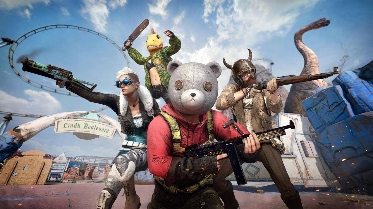 《PUBG绝地求生大逃杀（小熊帽）》2020,4K游戏高清壁纸
