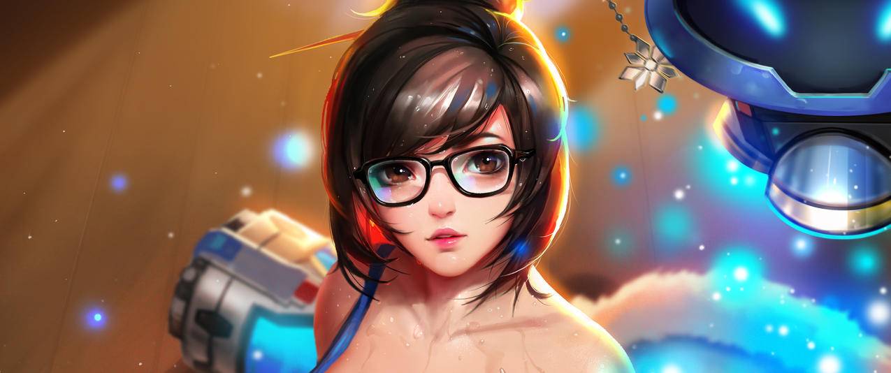 守望先锋,美,带鱼屏壁纸3440x1440