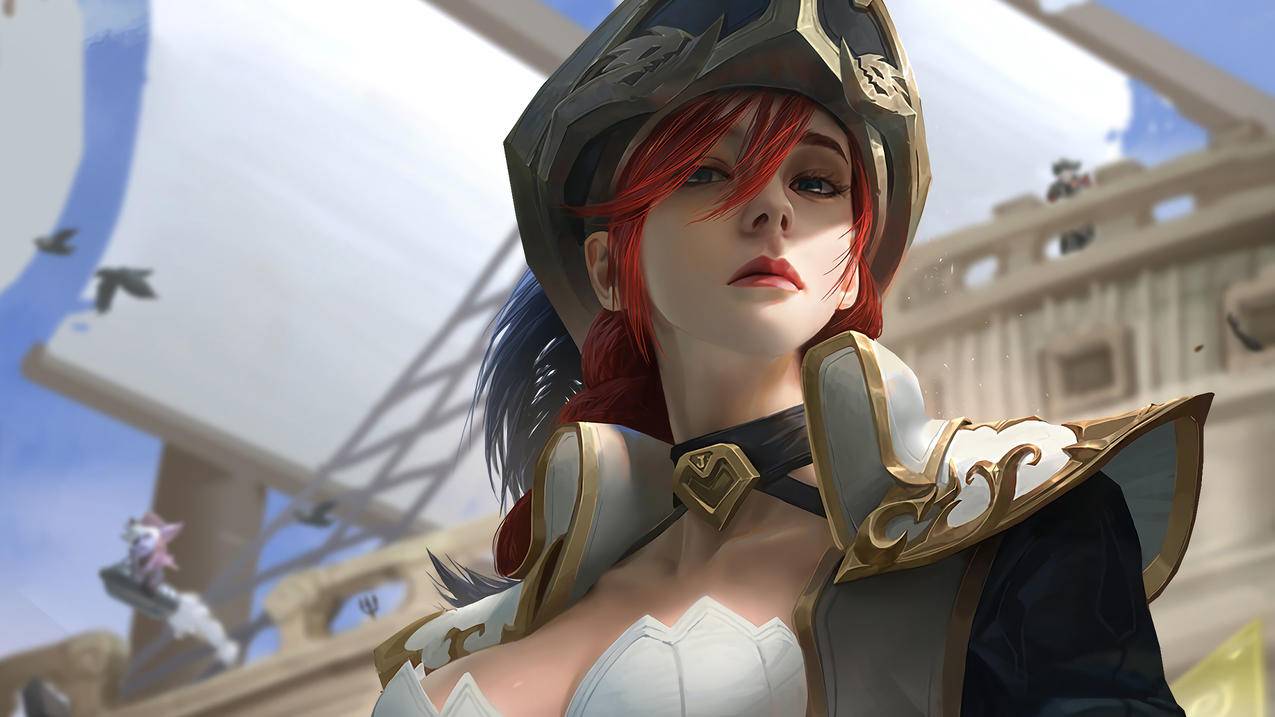 《英雄联盟LOL》厄运小姐(Miss,Fortune)4K高清动漫壁纸