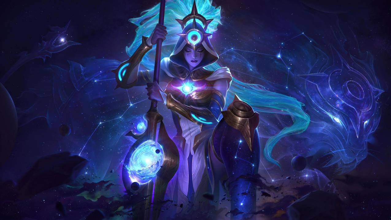 星界-奈德丽《lol英雄联盟》2020,4K超清游戏桌面