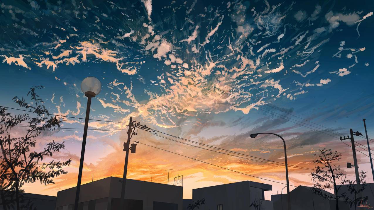 banishment,插画,风景,云,天空,4K高清动漫壁纸