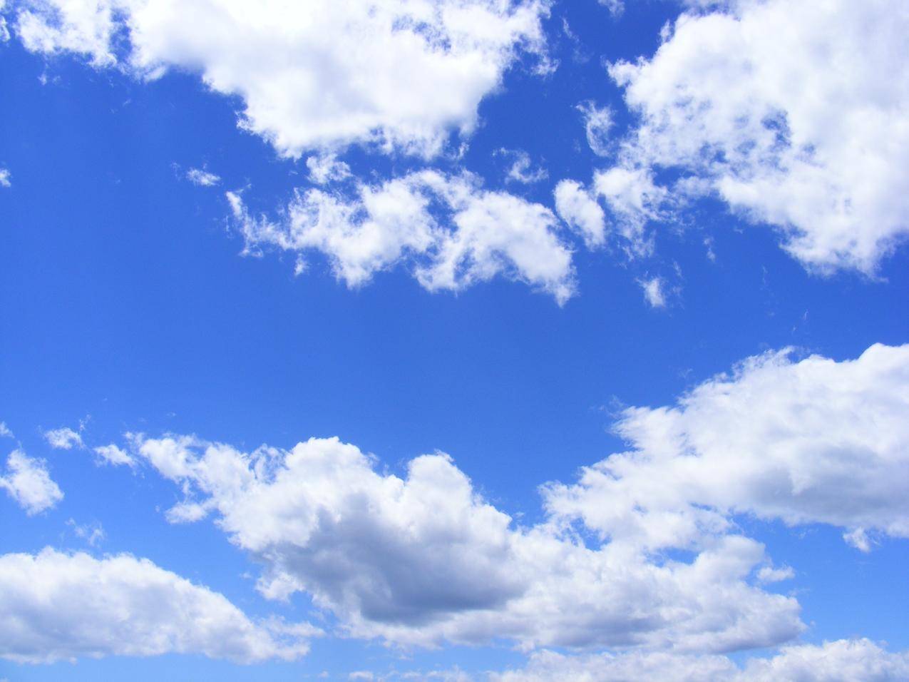 蔚蓝的天空