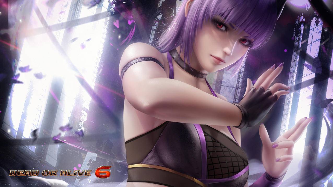《死或生》绫音Ayane,4k游戏美女壁纸,3840x2160