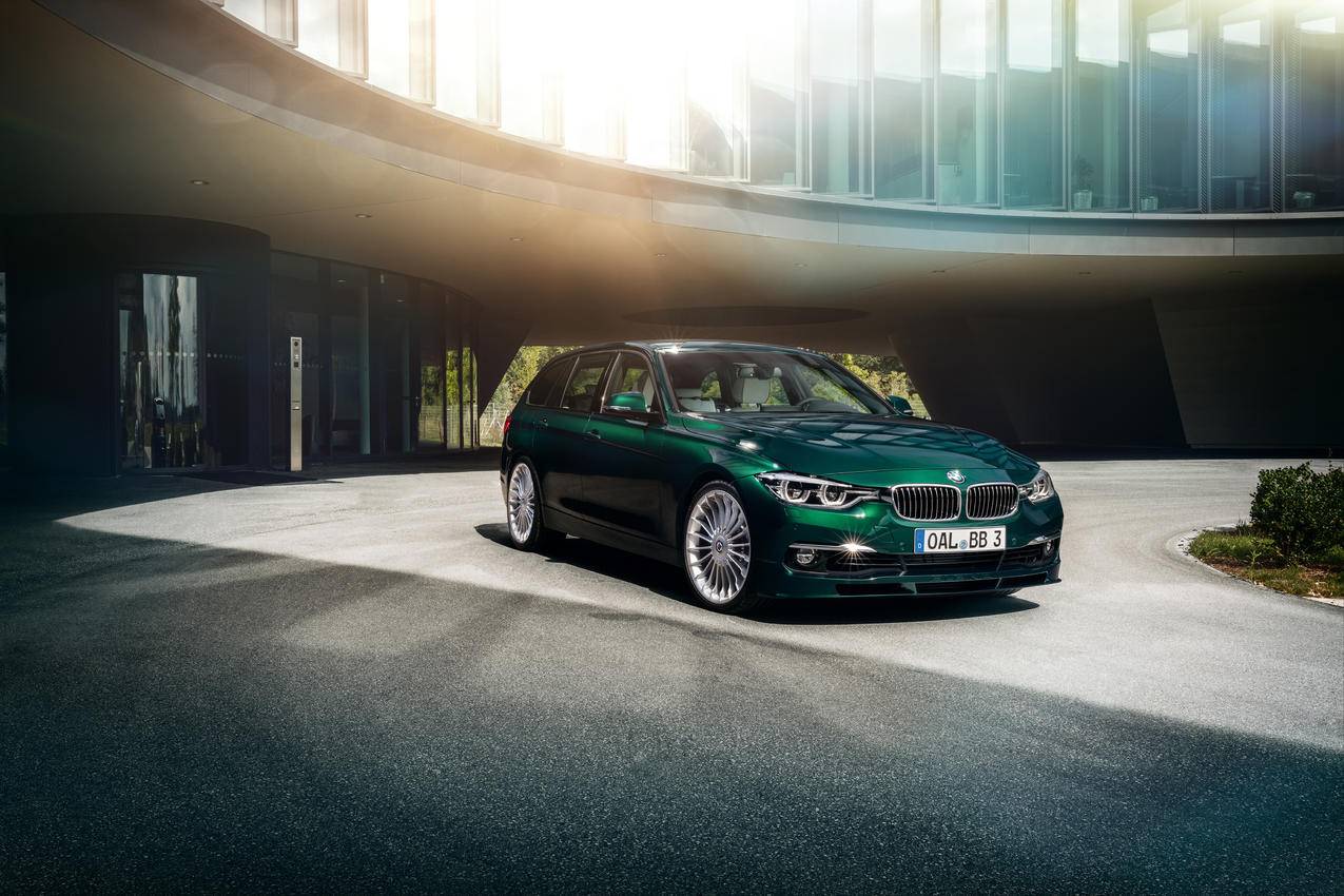 b3,bmw,绿色宝马汽车4K图片