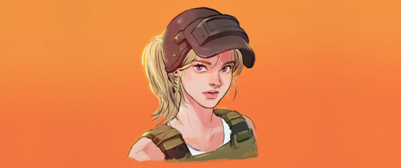 绝地求生PUBG,Lv3,Helmet,and,Armor,3440x1440壁纸