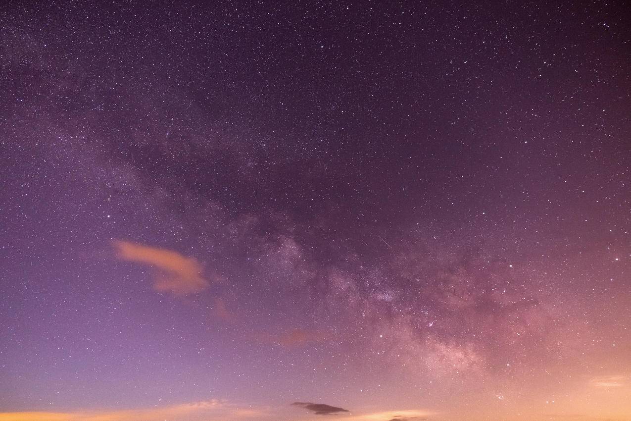 紫色与White,Stars