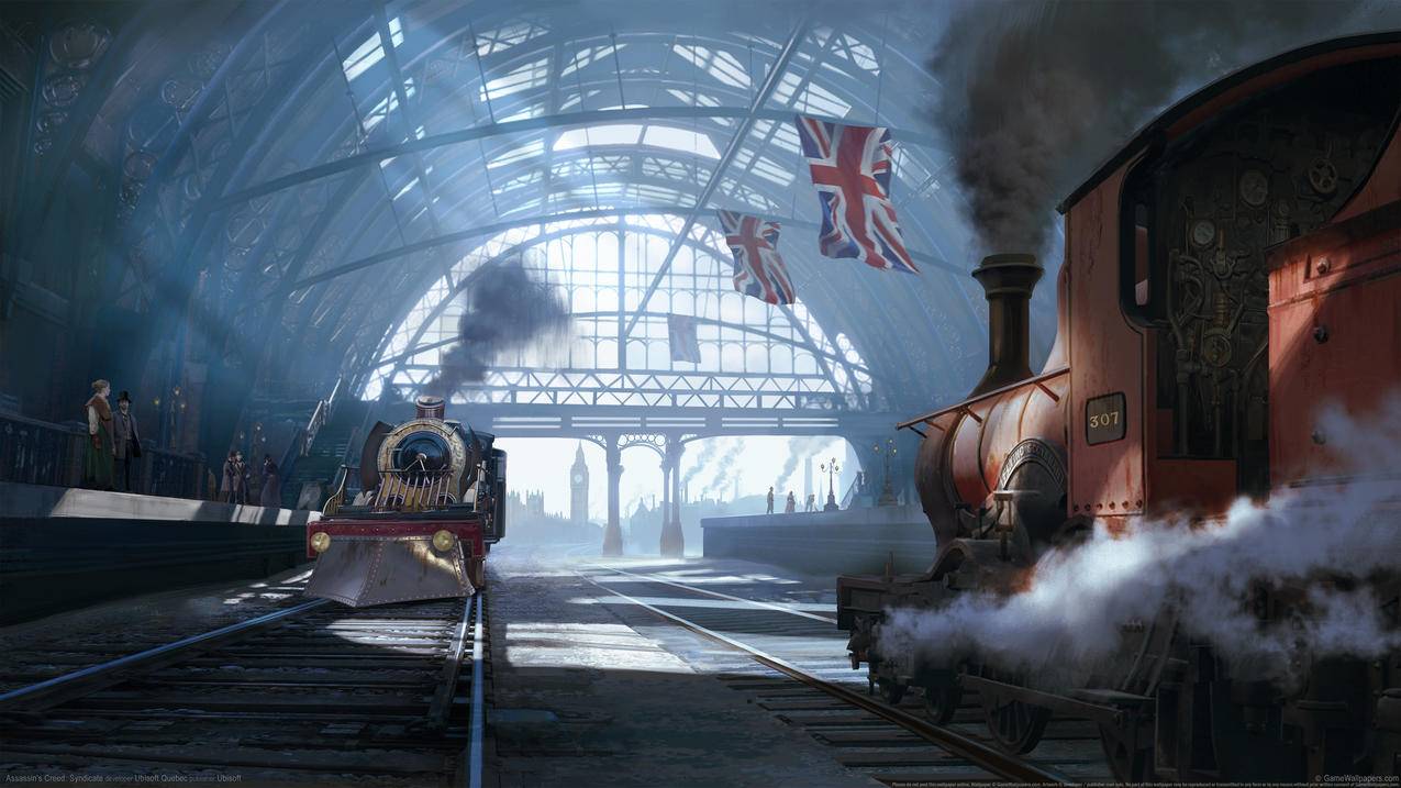《刺客信条:辛迪加/Assassin,Creed Syndicate》4K游戏高清壁纸