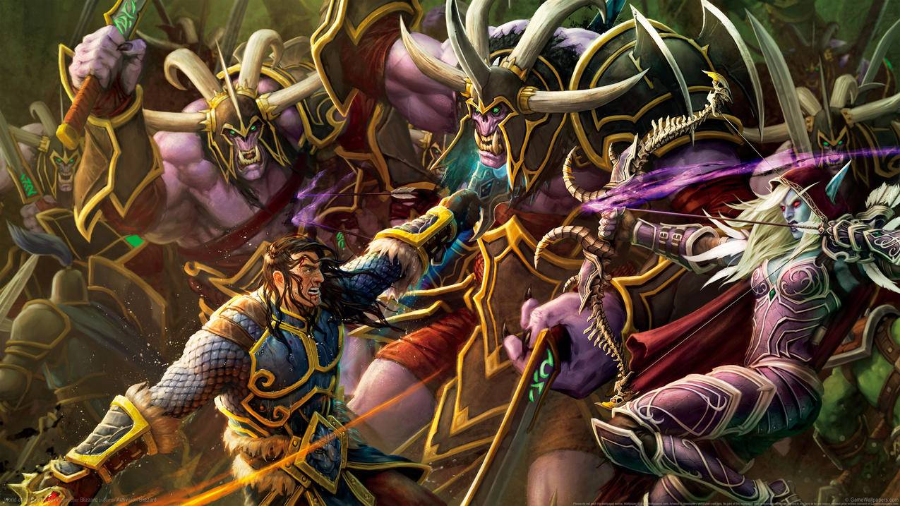 《魔兽世界：军团（World,of,Warcraft Legion）》,4K游戏高清壁纸