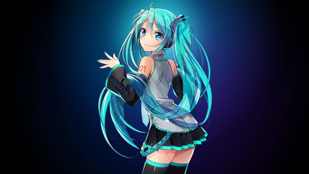 初音未来,Hatsune,Miku,4k高清动漫壁纸