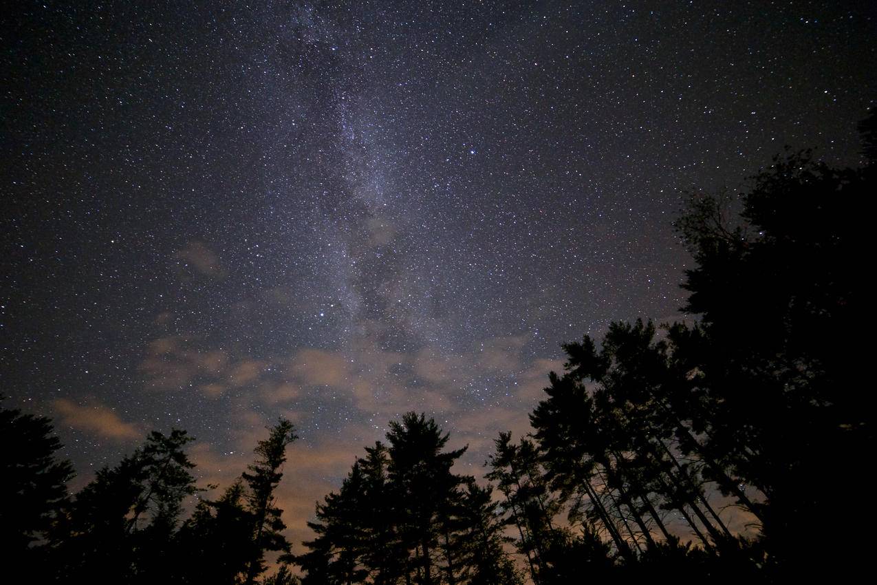天空,夜晚,黑暗,银河cc0可商用高清大图