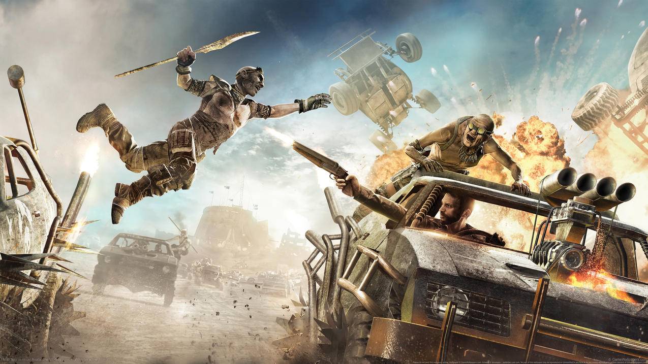 《疯狂的麦克斯：狂暴之路/Mad,Max》,4K游戏高清壁纸