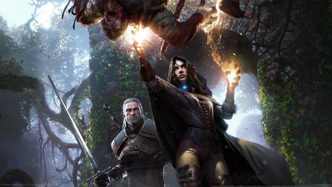 《巫师3:狂猎/The,Witcher,3 Wild,Hunt》,4K游戏高清壁纸