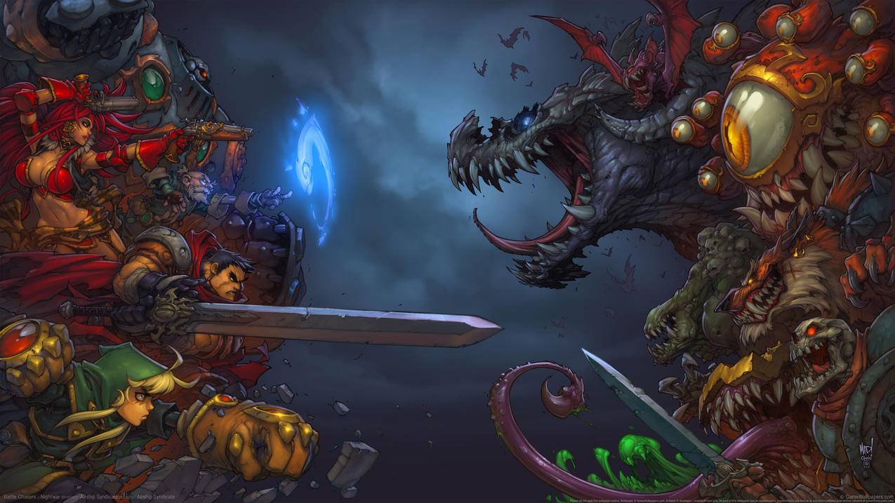 《战神：黑暗战争/Battle,Chasers,-,Nightwar》,4K游戏高清壁纸