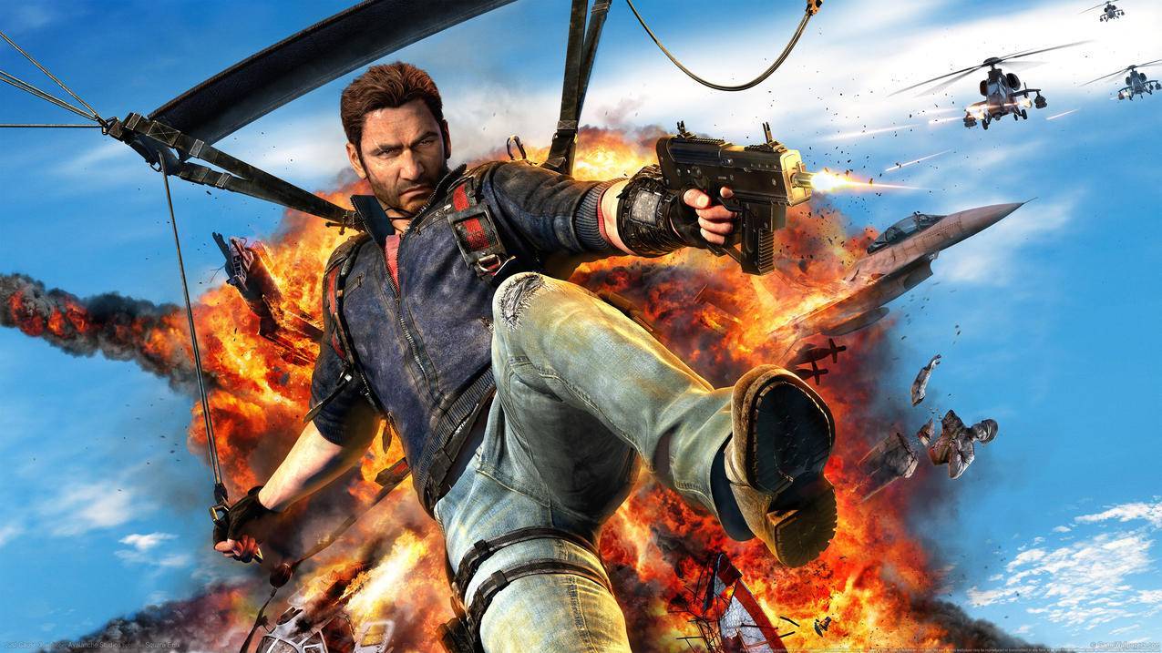《正当防卫3/Just,Cause,3》,4K游戏高清壁纸