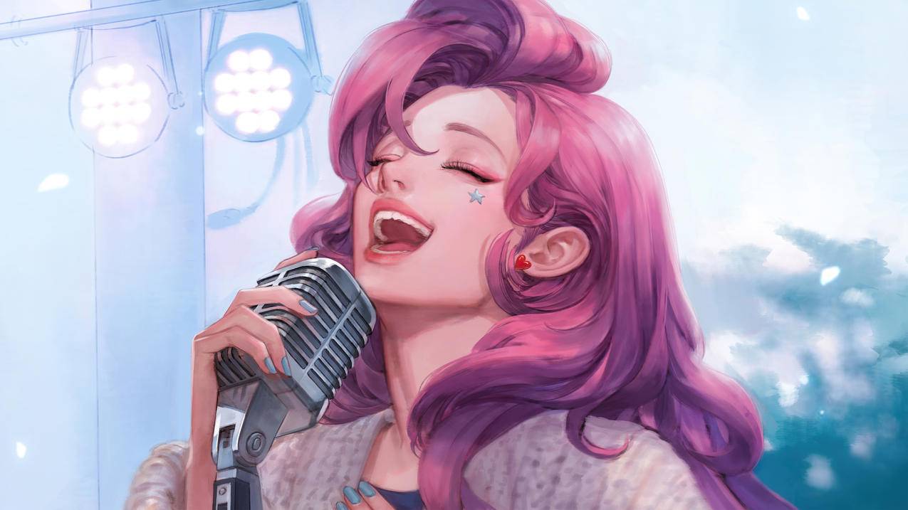 《lol英雄联盟》KDA,The,Baddest,萨勒芬妮,4k游戏高清壁纸