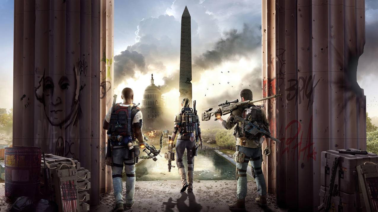 《全境封锁2,Tom,Clancy,The,Division,2》4K游戏高清壁纸