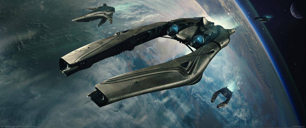 Star,Citizen,星际公民,太空,宇宙,飞船3440x1440壁纸