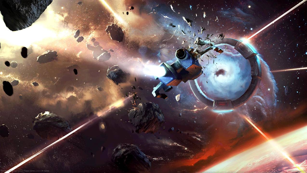 《席德梅尔:星际战舰/Sid,Meier’s,Starships》,4K游戏高清壁纸
