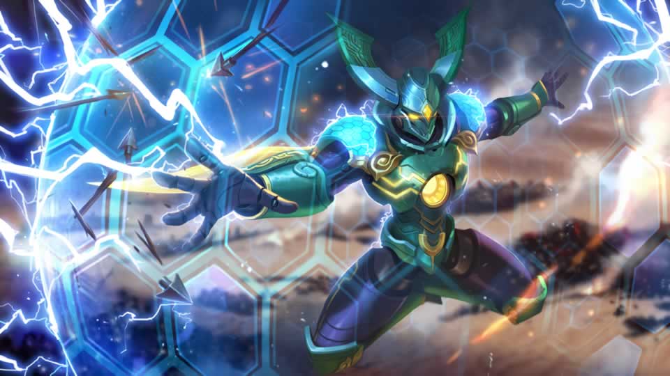 墨子-和平守望王者荣耀高清游戏壁纸免费下载(图1)