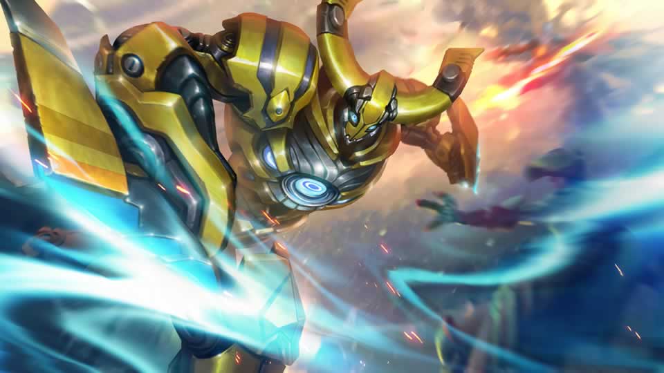 墨子-金属风暴王者荣耀高清游戏壁纸免费下载(图1)