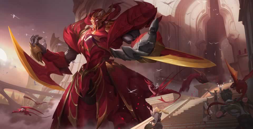 墨子-新龙骑士王者荣耀高清游戏桌面壁纸下载(图1)