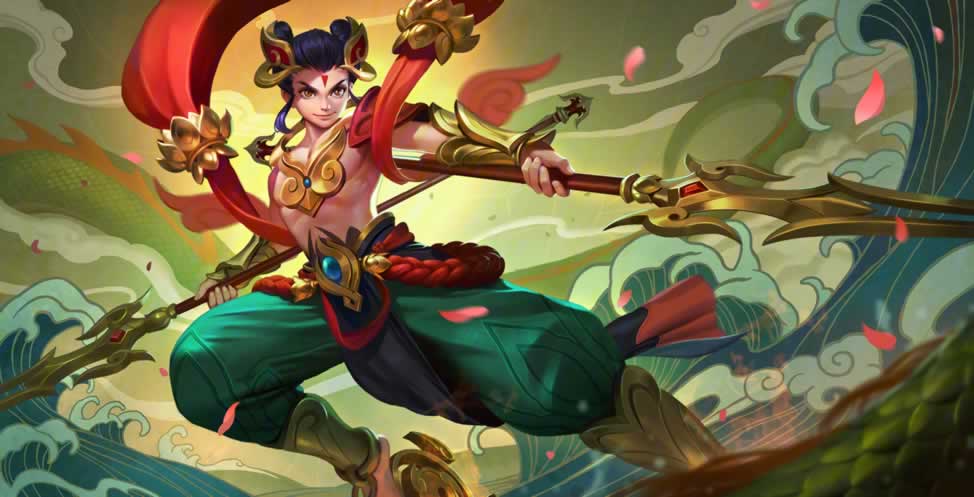 哪吒 三太子王者荣耀高清游戏壁纸免费下载(图1)